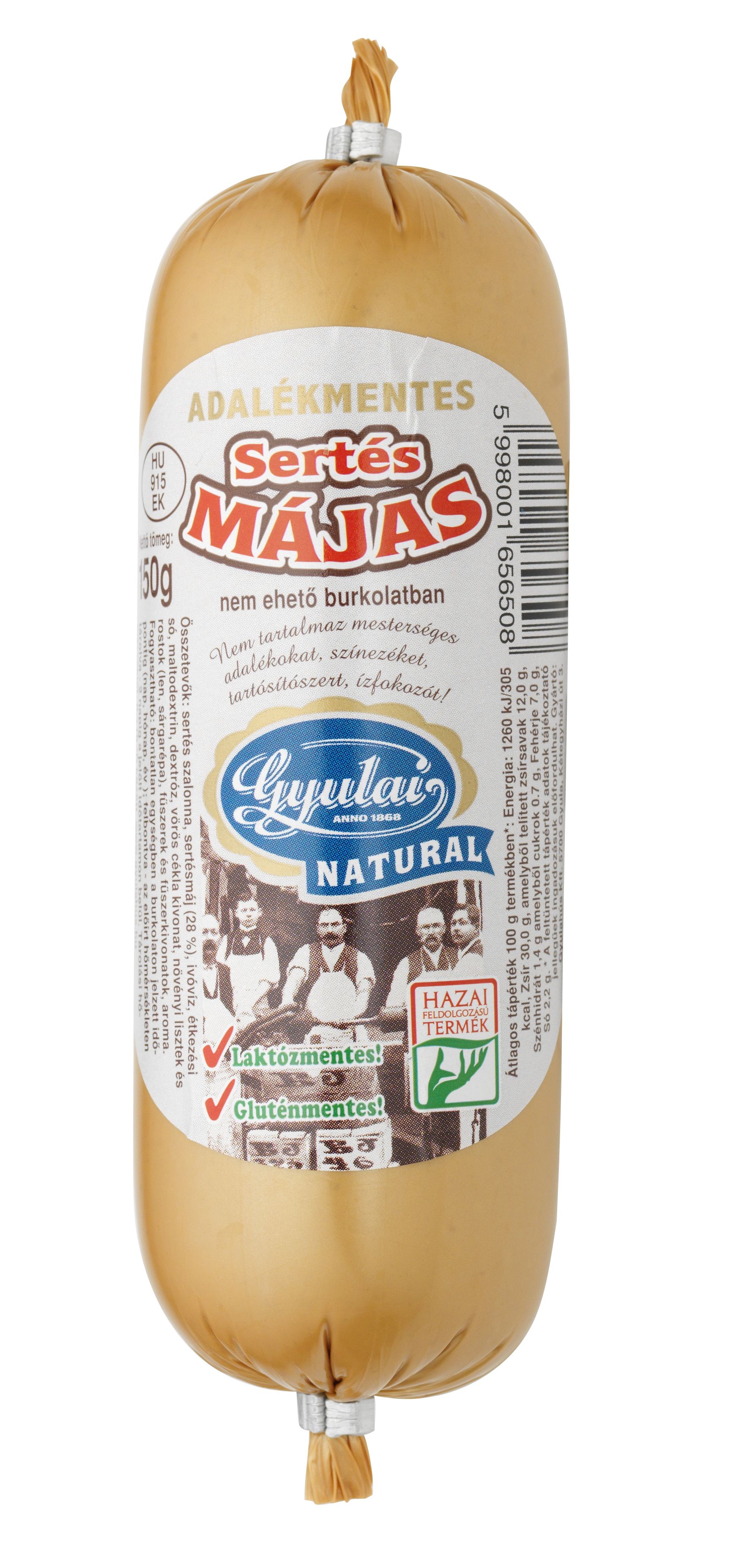 Sertés májas 150g (adalékmentes)